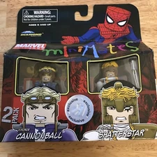 Minimates Marvel Universe X-Force Cannonball & Shatterstar TRU Excl 2-pk MISB