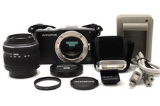 Olympus PEN Mini E-PM1 12.3MP Mirrorless Digital Camera w/ 14-42mm Lens