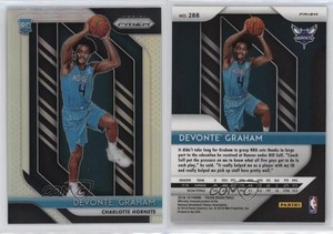 2018-19 Panini Prizm Silver Prizm Devonte' Graham #288 Rookie RC
