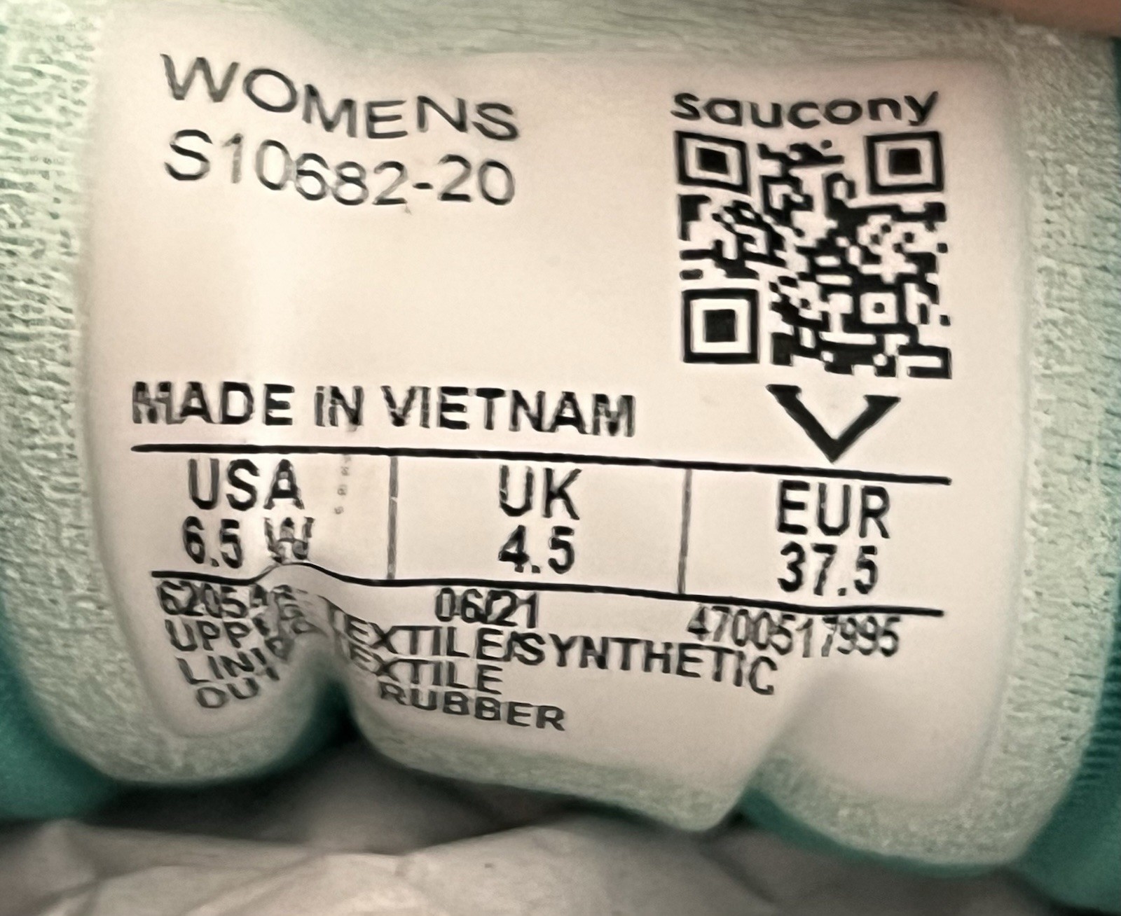 Saucony Omni 20 Running Shoes Womens Size 6.5  W Sneakers Athletic Alloy/Jade thumbnail 5