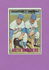 1967 Topps Mets Maulers - Ed Kranepool, Ron Swoboda - #186 Baseball Card