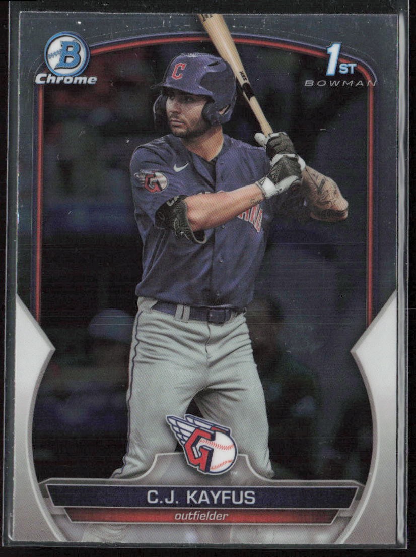 2023 Bowman Chrome #BDC-101 C.J. Kayfus