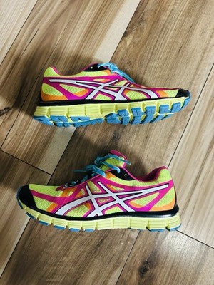 ASICS Gel Extreme33 Shoe Womens Size 7.5 Multicolor Mesh Lace Up Low Top Sneaker