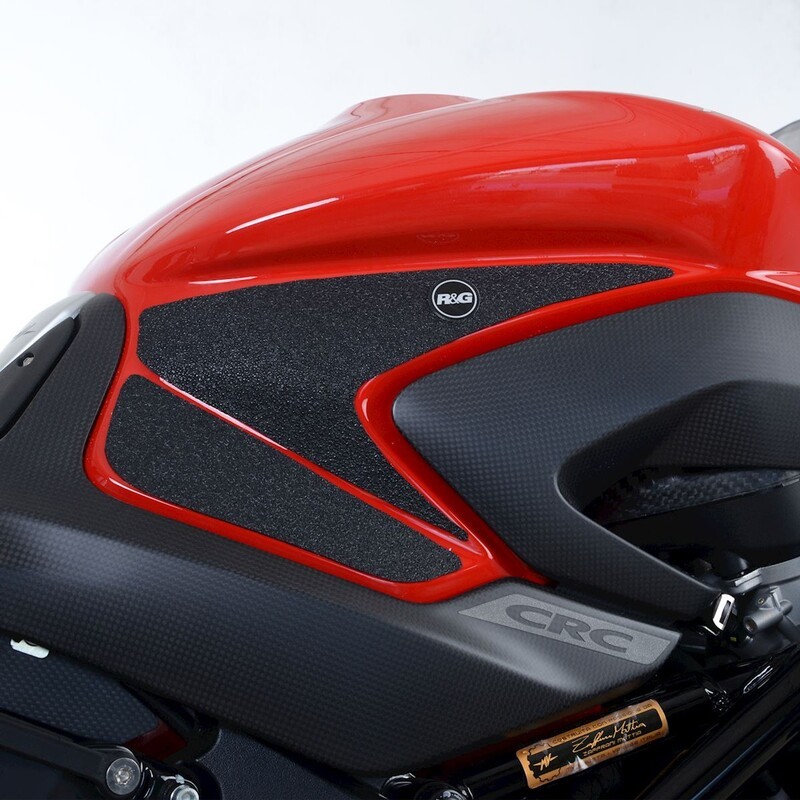 Kit R&G de protection réservoir transparent pour vos sorties piste en MV Agusta Brutale