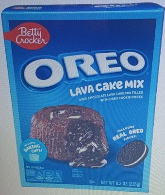 Betty Crocker OREO Dark Lava Cake Mix (8.3 oz. box)