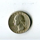 1964-P Washington Quarter 90% Silver | Uncertified Circulated