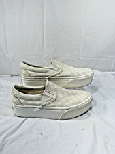 VANS Women's 9 Checkerboard Stackform Slip-on Sneakers MSRP 70