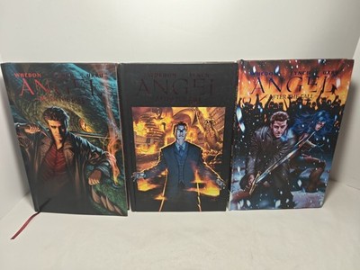 Angel After The Fall Volume 1 2 3 IDW Joss Whedon Brian Lynch Set Lot Hardcover