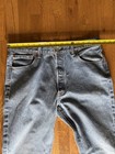 Two Pair Levis 501 Jeans Size 36X40  Button Fly Preowned Blue Black — photo 10