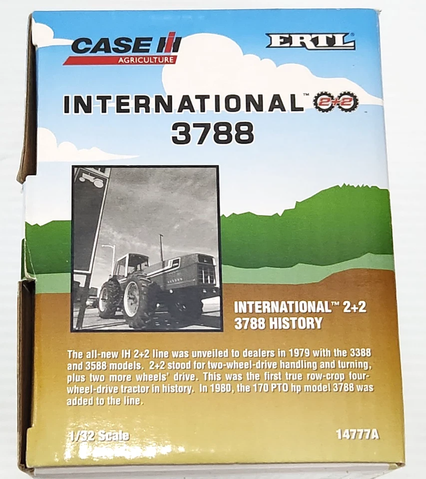 International 3788 4WD Tractor 2010 National Farm Toy Show Ertl 1/32 Scale - Image 2 of 4