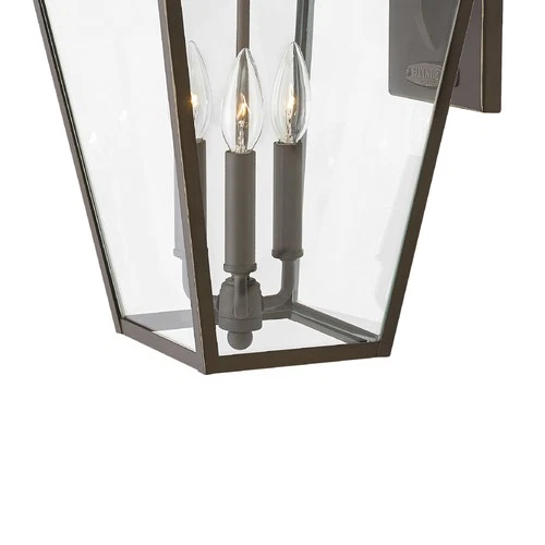 Hinkley Lighting 2565 Black Alford Place 3-Light 20-1/2"H Outdoor Wall Sconce - Picture 3 of 9