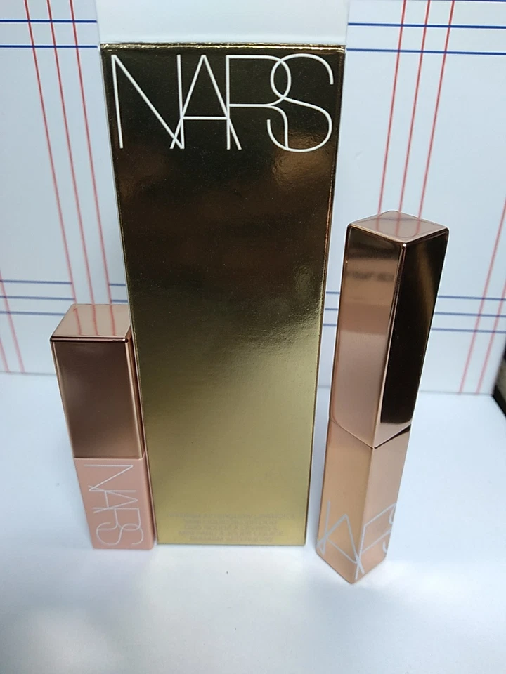 NARS ORGASM Afterglow Sensual Shine Lipstick & Mini Liquid Blush Duo NIB - Image 3 of 4