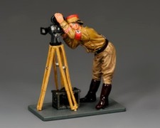 Figurine king & country LAH229 Standing Cameraman & Tripod