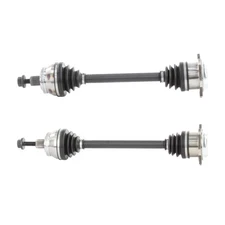TrakMotive Set of 2 Front CV Joint Axle Shafts for Audi A6 Quattro 1998-2004