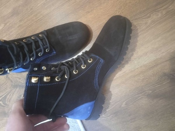 Women Sebago Ankle Boots Multicolor Suede 38