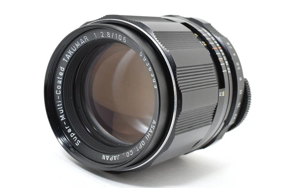 PENTAX SMC Super Multi Coated Takumar 105mm F2.8 M42 Lens [Near Mint,Tested] JP - Image 2 of 4