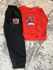 Boys Pullover and Long Pants 2 Piece Set Thin Breathable Tracksuit Casual Outfit