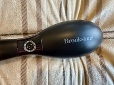 Brookstone F-436 3-Speed Handheld Vibrating Massager Black Working