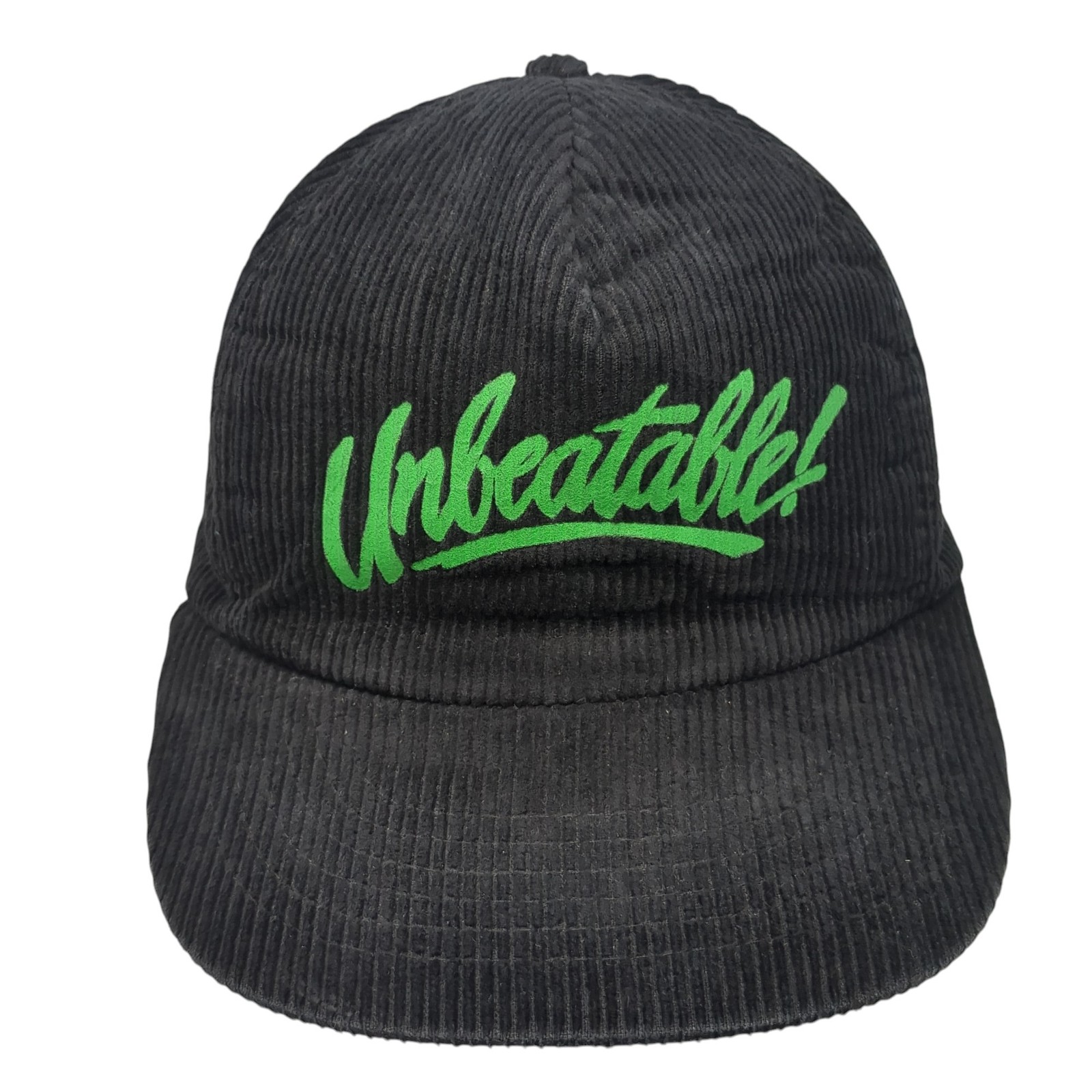 Unbeatable Slideback Hat Solid Black Large Adjust… - image 1