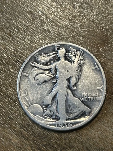 1936 Walking Liberty Half Dollar VG