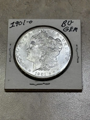 1901-O Morgan Silver Dollar ☆  BEAUTIFUL SILVER COIN ☆ BU GEM