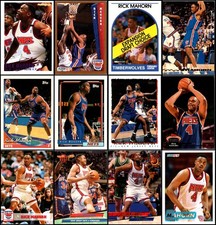 Rick Mahorn (54) Card Lot - ADD SOME MAGIC TO YOUR COLLECTION – ONE-OF-A-KIND...