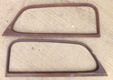 1939 Chevy 2dr Sedan Door Window Garnish Trim Moldings Original Gm Pair Md