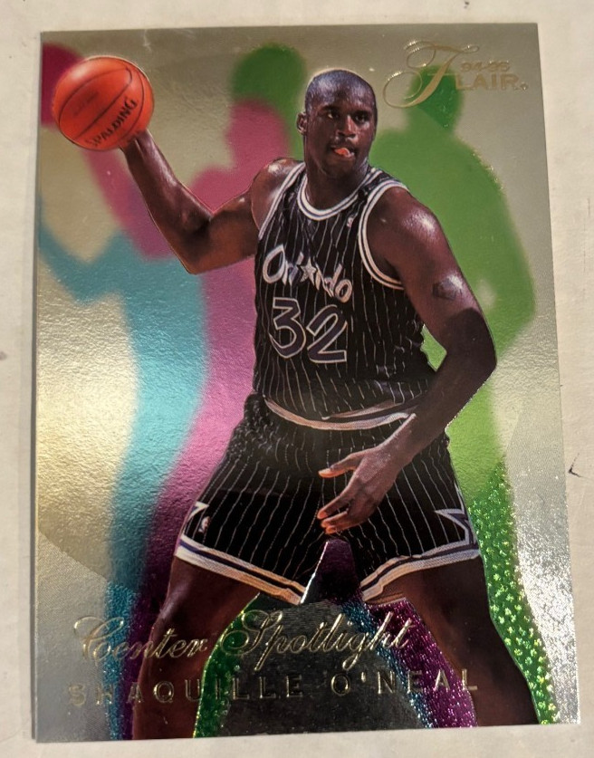 SHAQUILLE O'NEAL 1994-95 Flair CENTER SPOTLIGHT #4 LOS ANGELES LAKERS