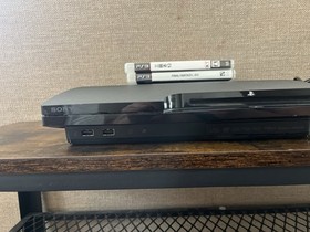 Sony PlayStation 3 Slim PS3 CECH-2001A Console 120 GB With Cords & 2 Game Tested