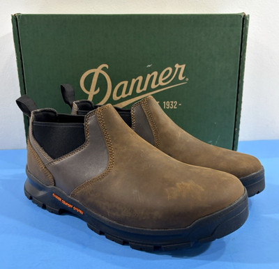NEW 10.5 EE MENS DANNER 12441 CRAFTER ROMEO 3'' BOOTS BROWN HOT WEATHER