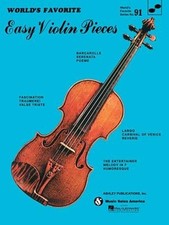 Easy Violin Pieces: World's Favorite Series 91 by Hal Leonard Corp: Used