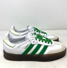 adidas Sambae W IE9105 Cloud White/Green Gum Women s Size 8