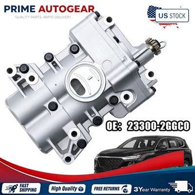 NEW For Hyundai Kia Shaft Balance Assembly Engine Oil Pump 233002GGC0 US STOCK