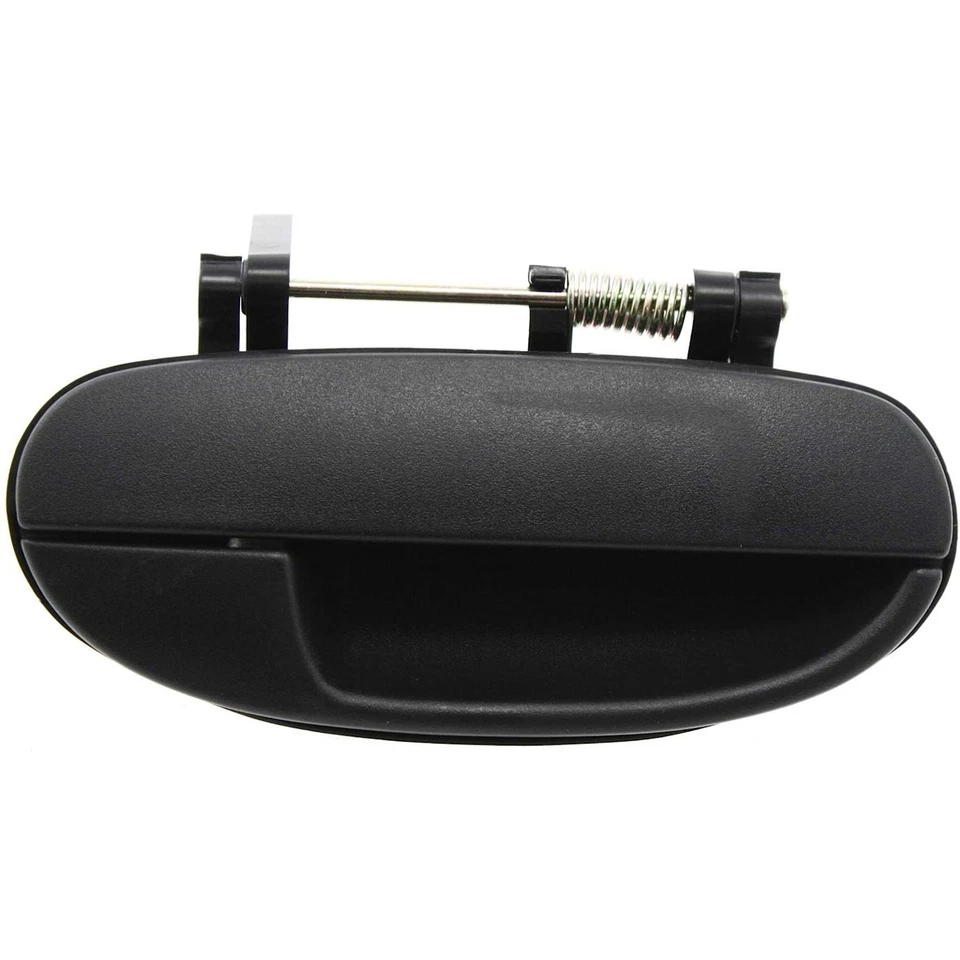 Manija de puerta exterior para Daewoo Lanos 99-2002 juego de 2 sedán trasero plástico negro Foto 3 de 4