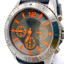 PULSAR watch, working condition, VD53-X087, quartz, SEIKO
