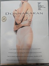 Donna Karan The Nudes D55 A01 Tall Pantyhose Essential Toners RARE NOS Vtg Hose