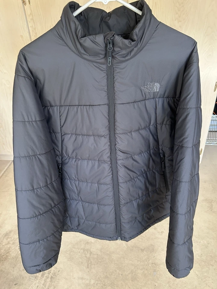The North Face Jacket Size Men Large Black Puffer 61661 F15 30516 NEDOGNWS - Image 3 of 4