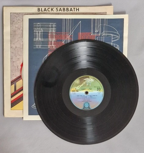 Black Sabbath Technical Ecstasy, UK 1st Press 1976, 9102 750, MELYS Run Out