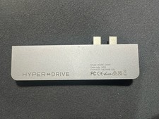 HyperDrive Duo 7-in-2 USB-C Hub Adapter for MacBook Pro Air Thunderbolt 3 Silver
