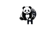 MULLIGAN HOOLIGAN Panda Golf Ball Marker with Magnetic Hat Clip, Funny Golf Gift