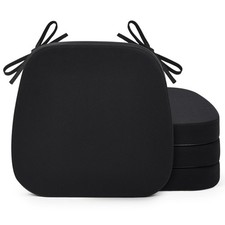 Chair Cushions for Dining Chairs 4 Pack, NonSlip Kitchen Chair Cushions with ...