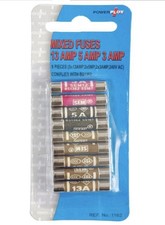 2Pk X 9 Mixed Fuses Ceramic Domestic Electric Fuses Plug Household CartridgeFuse