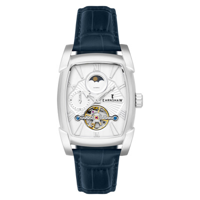 Thomas Earnshaw Heritage Kensington Stainless Steel 37mm Automatic Wristwatch ES