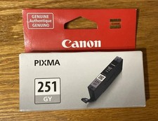 Canon CLI-251 GY (Gray) ink cartridge - NEW SEALED
