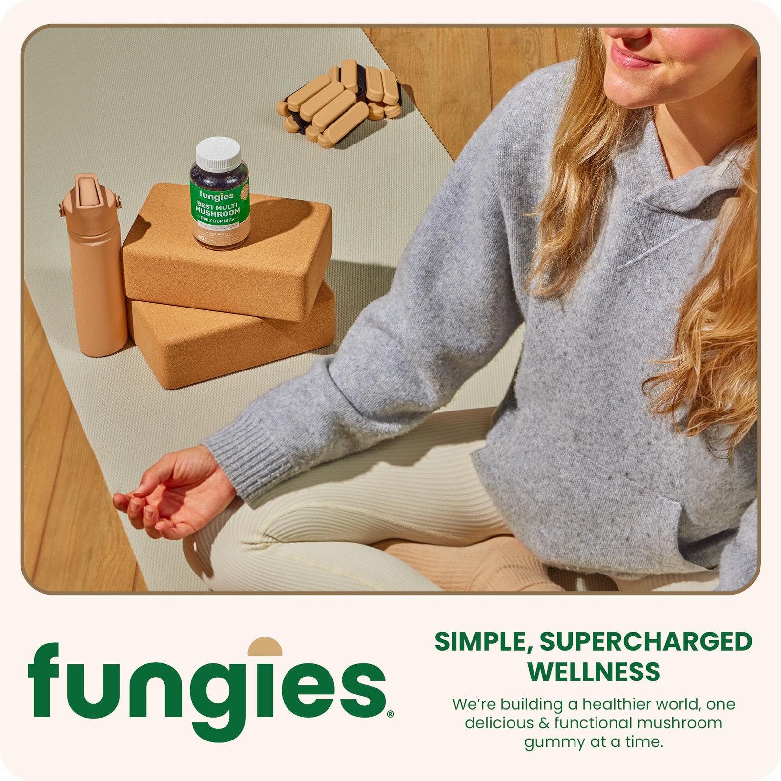 Fungies Multi Mushroom Gummies - Lion's Mane, Cordyceps, Reishi, Chaga, Shiitake