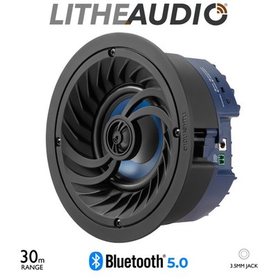 Lithe Audio 4'' Kompakter Bluetooth 5.0 IP44 Deckenlautsprecher Master Single 03250