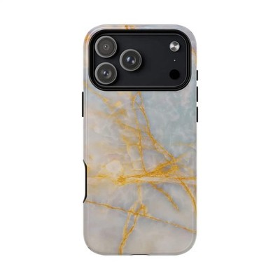 Marble Gold Vein iPhone Case (MagSafe Compatible)