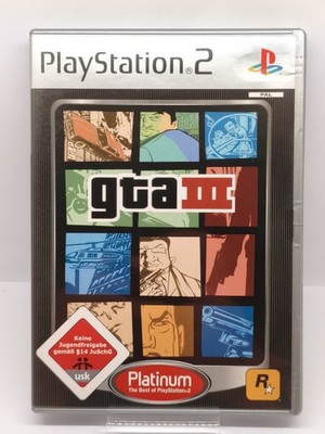 GTA 3 Playstation 2 PS2 Rockstar mit Anleitung und Karte