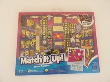 Match it Up Time Puzzles - 2 Leveled Self-Correcting Puzzles 