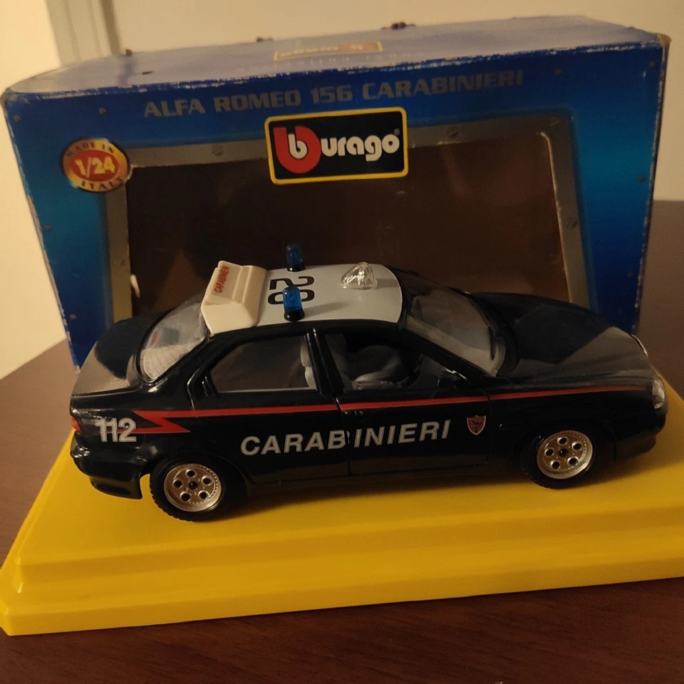 Modellino Alfa Romeo 156 Carabinieri 1:24.Nuova.Perfetta.Portiere Apribili. - Immagine 2 di 4